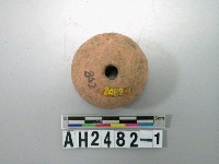 藏品(紅色細砂陶紡輪)的圖片